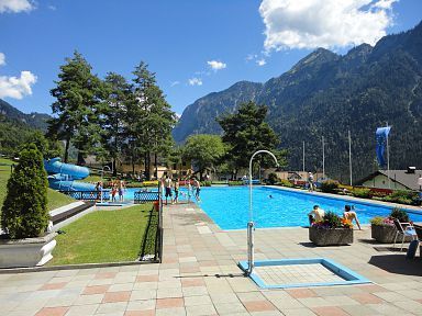 Swimming in Klostertal