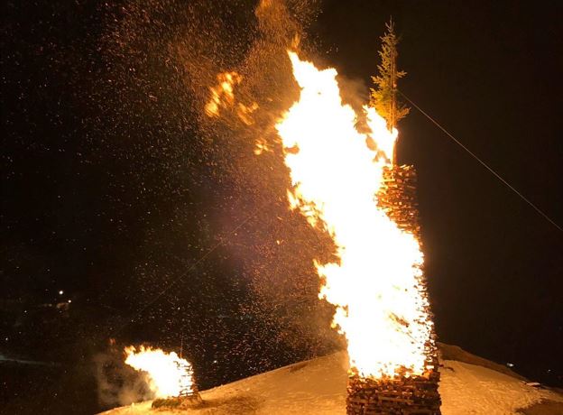 Funken in Wald am Arlberg