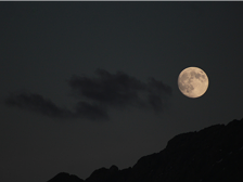 Full moon hike in Damüls