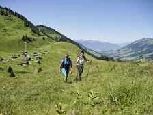 BERGaktiv Wanderung zu drei Walser Alpen