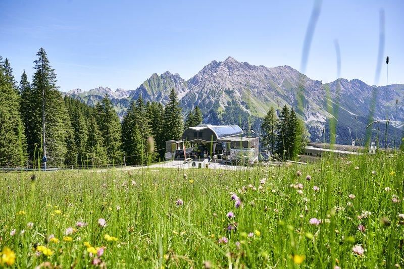 Bergstation Palüdbahn Sommer (c) Alex Kaiser - Alp