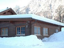 Ferienhaus im Winter