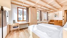 Family room, bath, toilet, facing the mountains