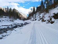 Langlaufloipe Alfenz - 1. Abschnitt | Dalaas