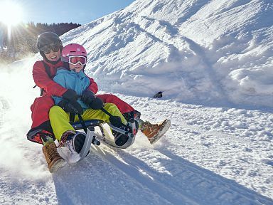 Tobogganing - on Runners Through the Valley