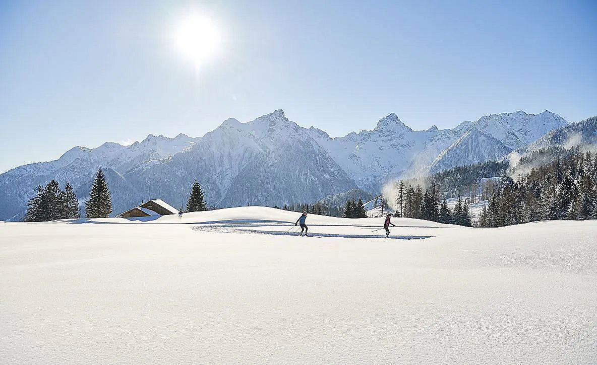 Winter at High Plateau Tschengla