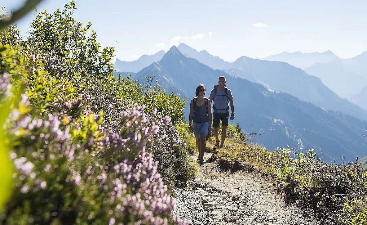 Hiking in Biosphere Reserve Großes Walsertal